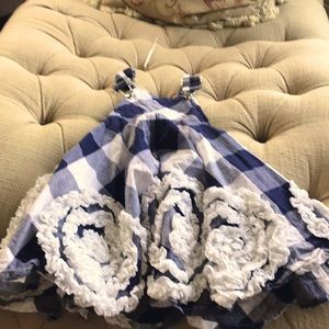 Overall style sundress